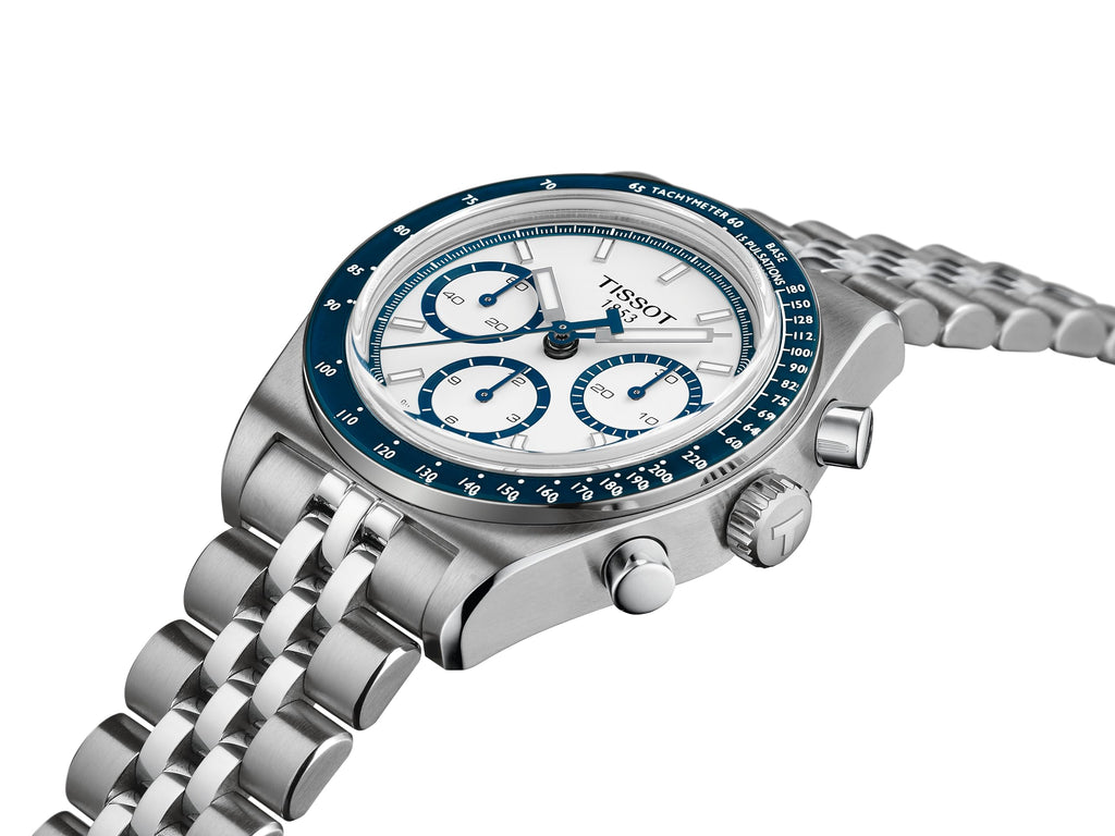 White Dial 41mm Automatic Chronograph Watch W144790