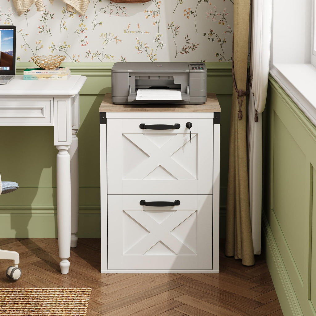 2-Drawer File Cabinet with Lock V835