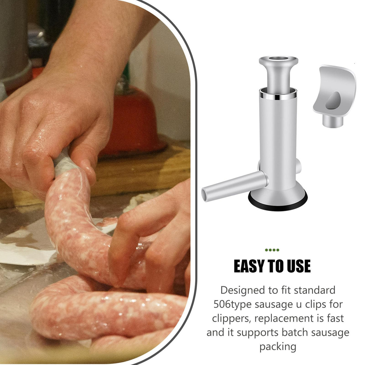 Vertical Sausage Stuffer and Meatball Maker Tool H4869