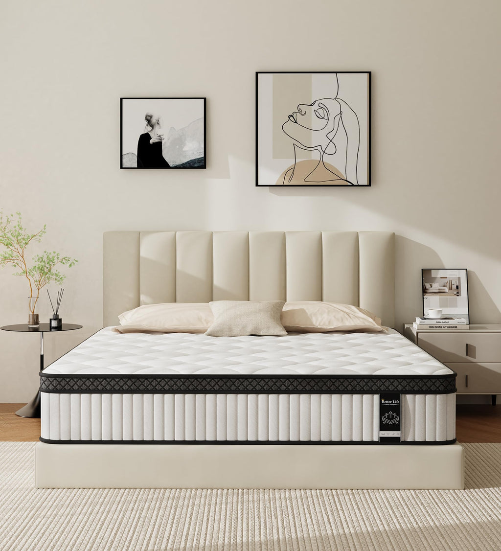 12 Inch Full Size Hybrid Mattress in a Box L338758