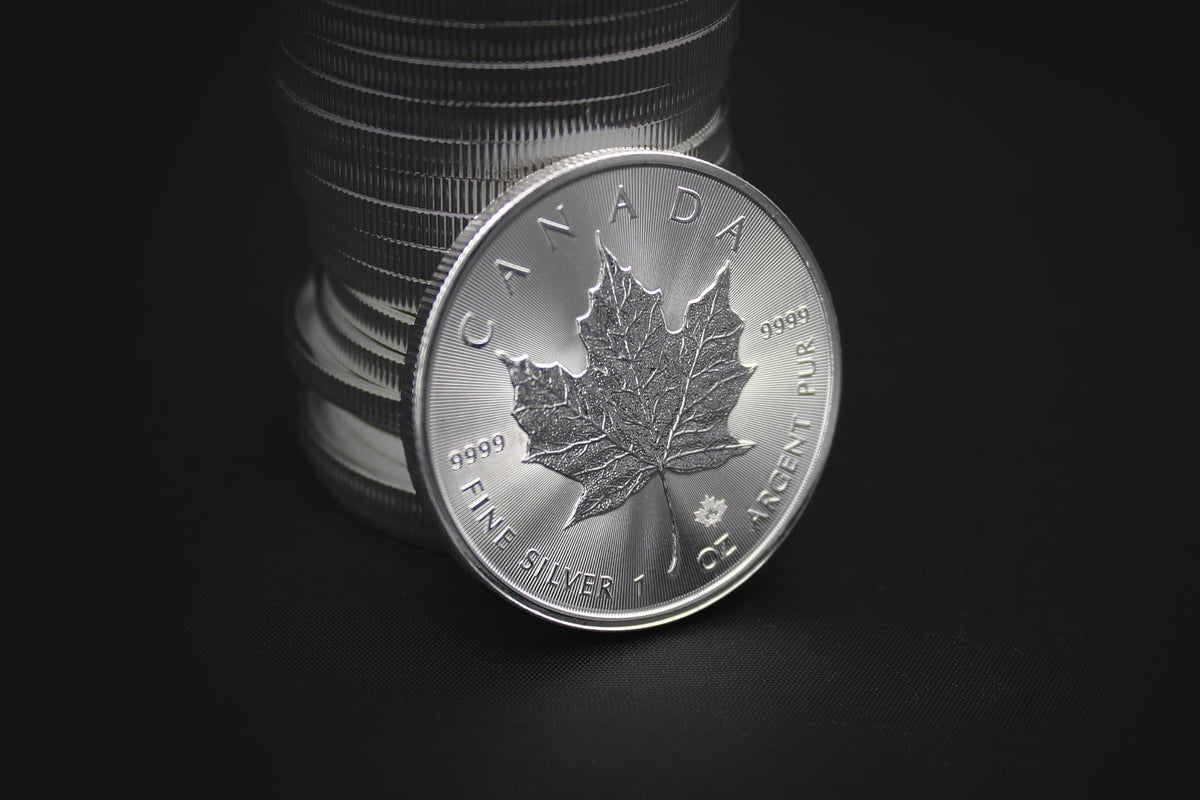1 oz Silver Canadian Maple Leaf A401