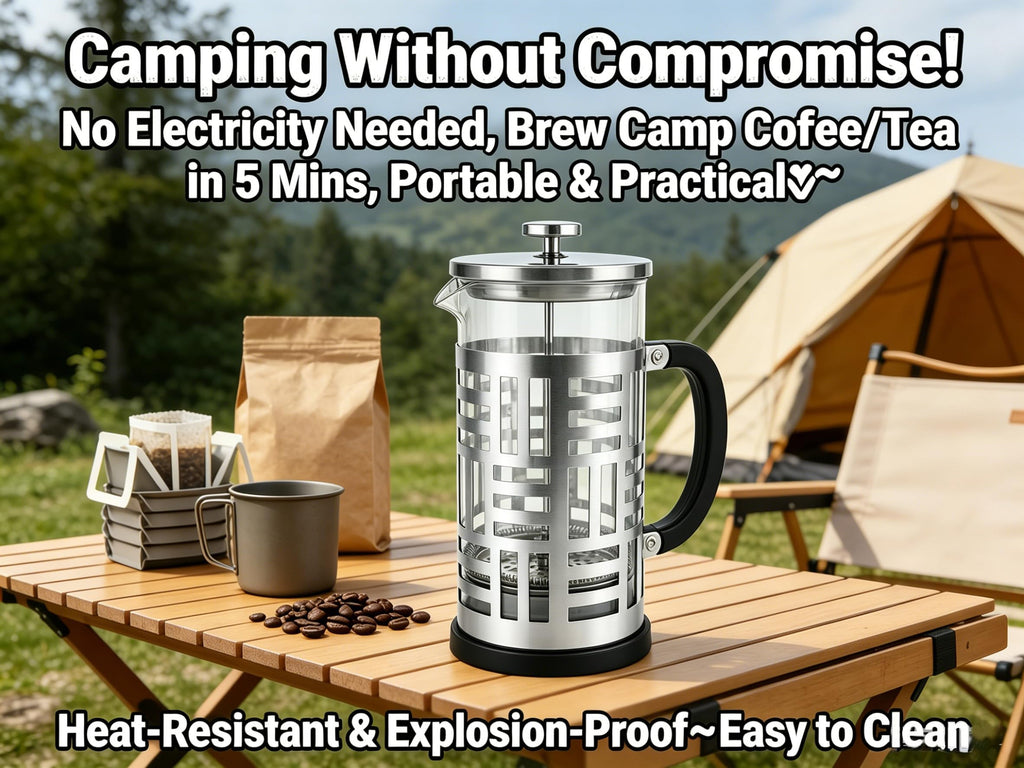 34 oz Brushed Stainless French Press P7121