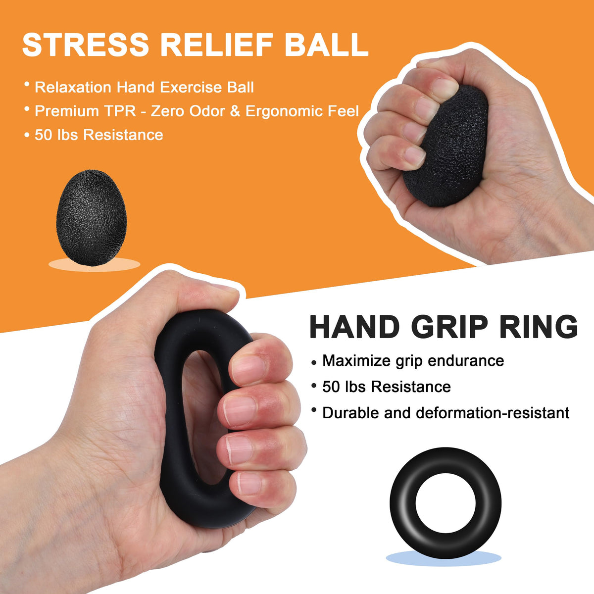 5PCS Grip Strength Trainer Kits J256252