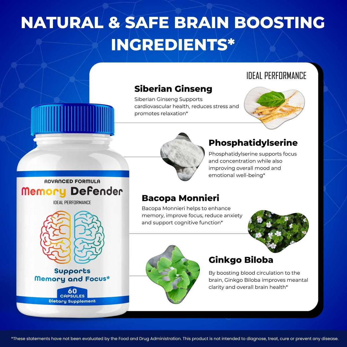 Memory Supplement Pills 2 Pack P85881