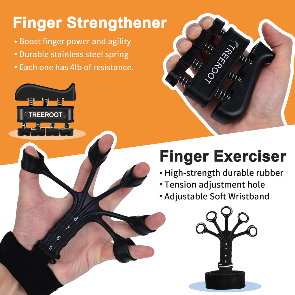 5PCS Grip Strength Trainer Kits J256252