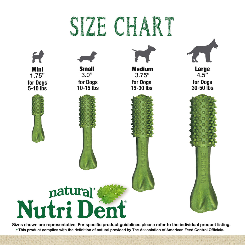 Natural Dog Dental Chews Mini 32 Count D477356