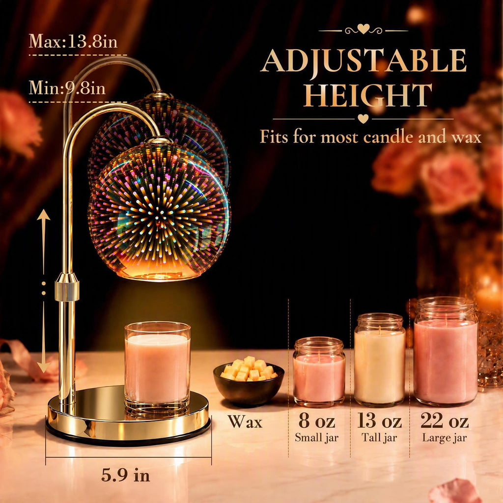 Candle Warmer Lamp Dimmable Timer I2893