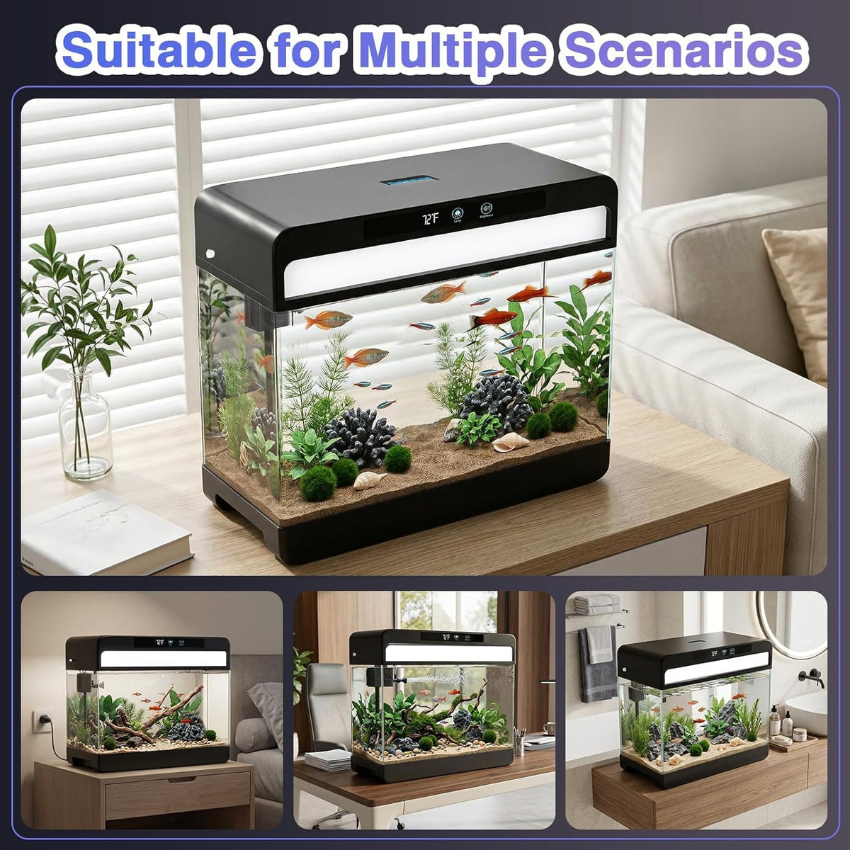 3 Gallon Fish Tank Starter Kit S524964