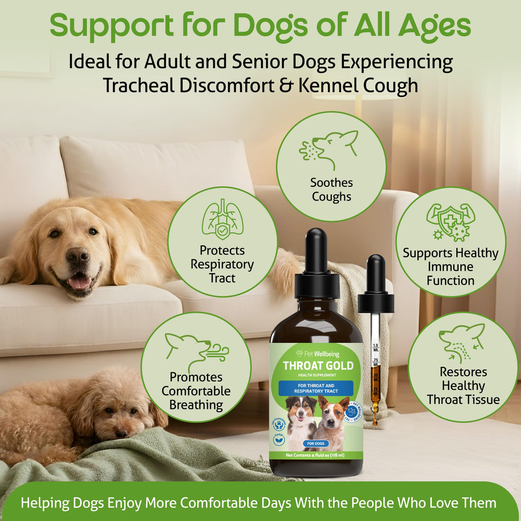 Throat Discomfort & Immune Care for Dogs, 4 oz E251262
