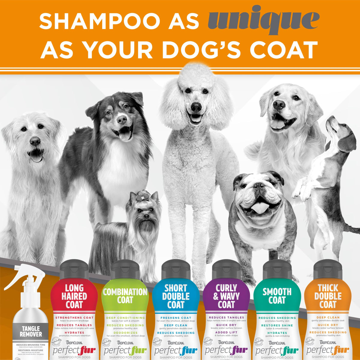 16oz Detangling & Deshedding Shampoo Z374