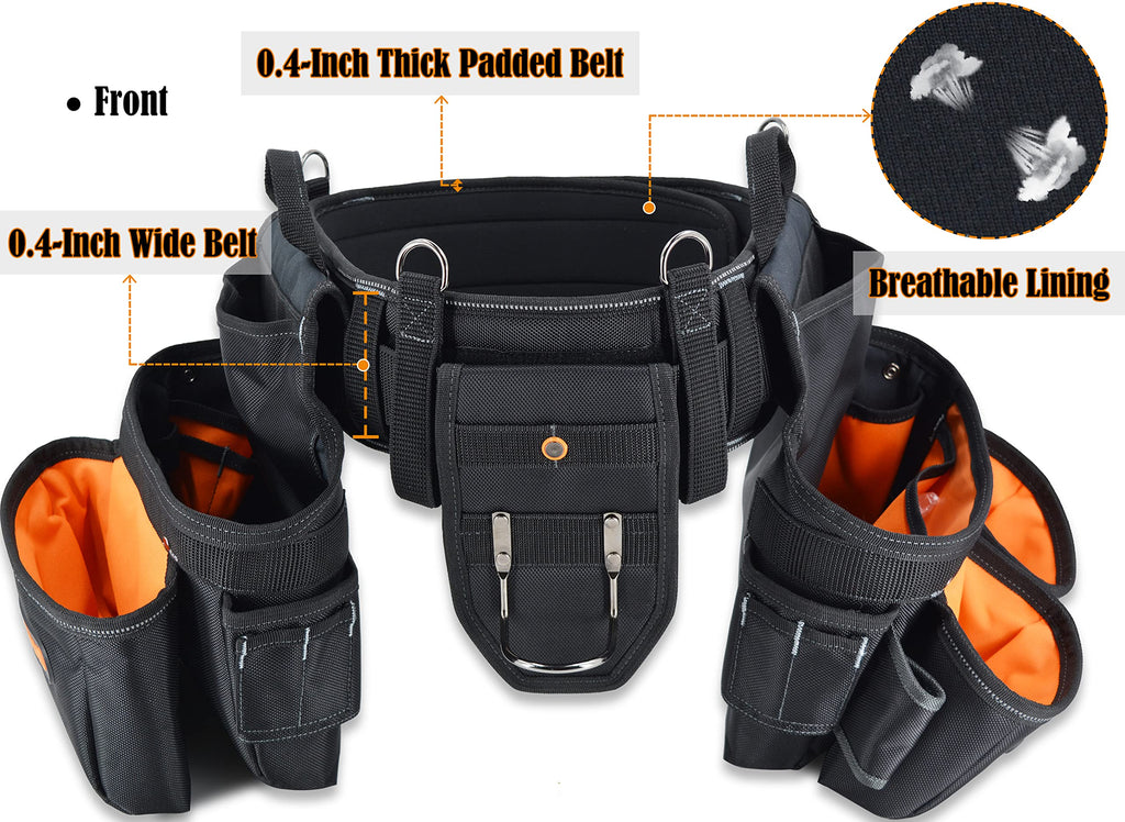 39 Pockets Tool Belts with Suspenders H4077