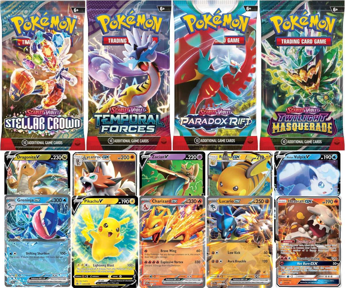 Pokemon TCG Booster Pack and Ultra Rare Holofoil Card O426463