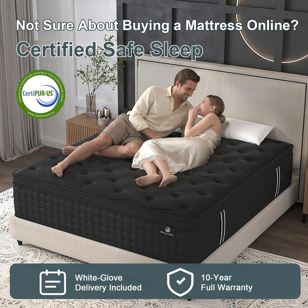 Full Size 14 Inch Hybrid Mattress F435506